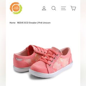 Lucie and Lucq Reeve Eco Sneakers Pink Unicorn
